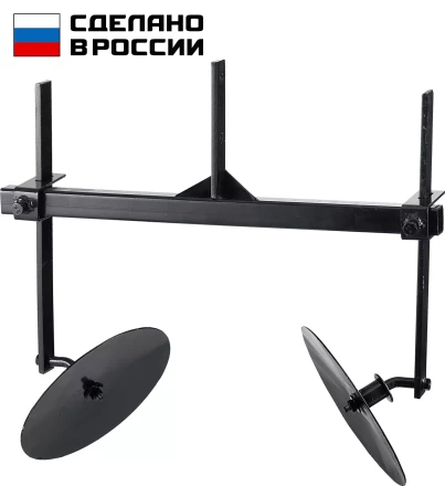 ЗУБР ОК-3, без сцепки, окучник дисковый раздвижной для мотоблоков (707101-3) купить в Надыме