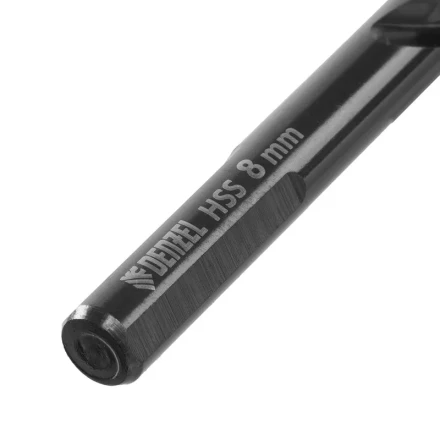 Сверло по металлу, 8 мм, HSS-Tin, Golden Tip, 8 шт. Denzel 717219 купить в Надыме