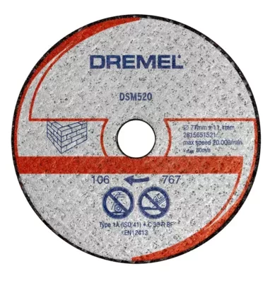 Диск отрезной по по камню DSM520 для пилы Dremel DSM20 Dremel купить в Надыме