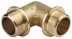 Уголок GENERAL FITTINGS с упором, латунь, ш/ш, 1/2&quot; 51074-S/S-1/2 купить в Надыме