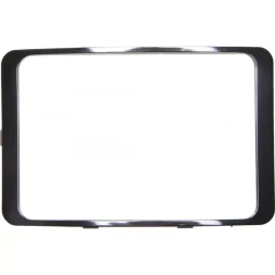 Вставка СВЕТОЗАР "ГАММА" декоративная двойная, цвет серебряный SV-54173-S