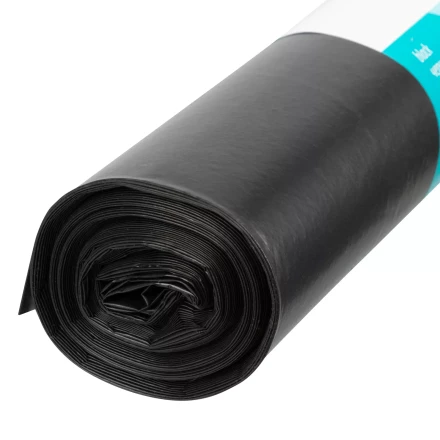 Пакеты для мусора Palisad 240 л x 10 шт., ПВД особопрочные черные, длинный ролик, Home 927305 купить в Надыме