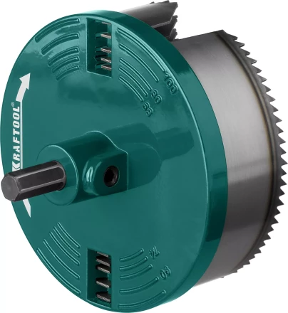 Пила сегментная наборная KRAFTOOL по дереву, 5 полотен: 68-74-80-90-100x32 мм 29584-H5-32 купить в Надыме