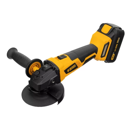 Машина углошлифовальная аккумуляторная бесщет. Denzel BLG-IB-18-125-4 27005, Li-ion, 18 В купить в Надыме