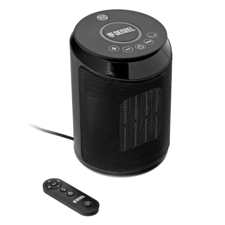 Тепловентилятор керамический Denzel DTFC-2000X, 2 кВт, wi-fi, пульт, динамик, вращение, 3 реж. 96426 купить в Надыме