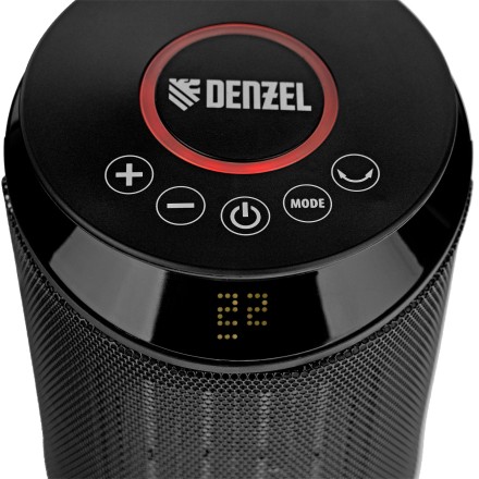 Тепловентилятор керамический Denzel DTFC-2000X, 2 кВт, wi-fi, пульт, динамик, вращение, 3 реж. 96426 купить в Надыме