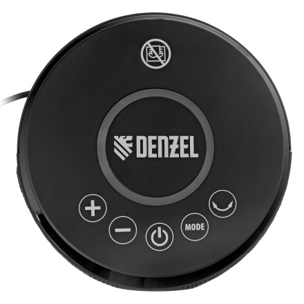 Тепловентилятор керамический Denzel DTFC-2000X, 2 кВт, wi-fi, пульт, динамик, вращение, 3 реж. 96426 купить в Надыме