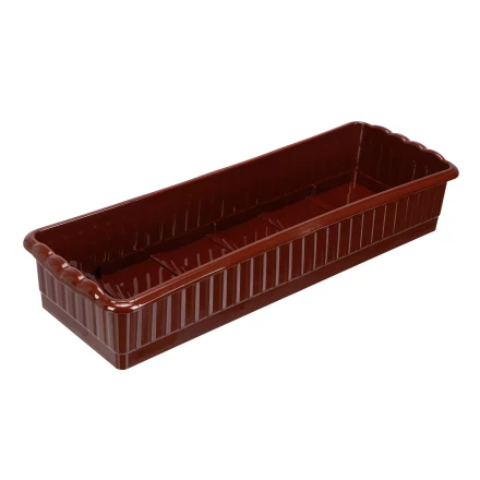 Поддон для рассады 470х166х82 мм, пластиковый, 3 шт, под 12 горшочков 250 мл. Palisad 643443 купить в Надыме