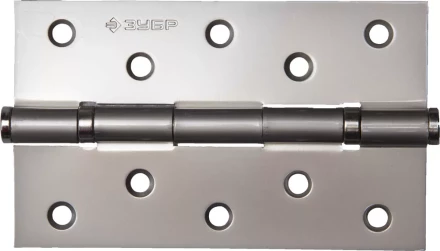 Петля универсальная ЗУБР "ЭКСПЕРТ", 2 подшипника, цвет мат. никель (PN), с крепежом, 125х75х2,5мм, 2 шт 37601-125-4 купить в Надыме