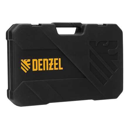 Набор инструментов Denzel 15803, 1/2&quot;, 1/4&quot;, CrV, S2, пластиковый кейс, 100 предметов купить в Надыме