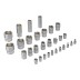 Набор инструментов Denzel 15803, 1/2&quot;, 1/4&quot;, CrV, S2, пластиковый кейс, 100 предметов купить в Надыме