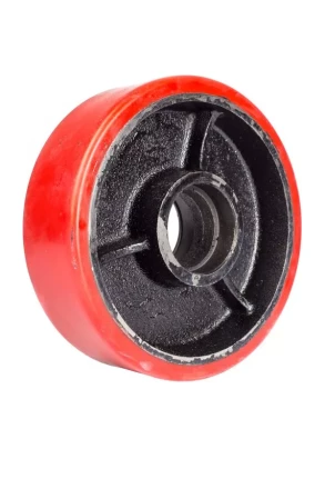 Колесо полиуретановое 160х50 мм без подшипника для тележек гидравлических JC/DF-III/DB/BFC 1000295 купить в Надыме