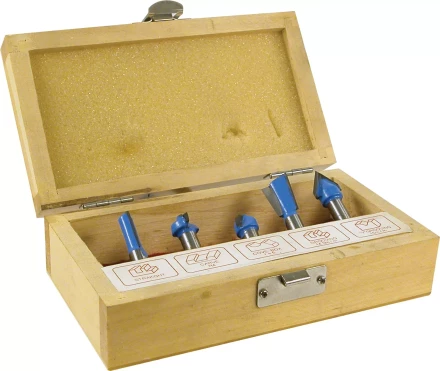 Набор фрез Кратон 5 штук  005F   Кратон 1 09 01 002 купить в Надыме