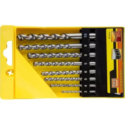 Набор STAYER Сверла "STANDARD" по бетону, 3, 4, 5, 6, 6, 8, 8,10мм, 8шт 2912-H8_z01 купить в Надыме