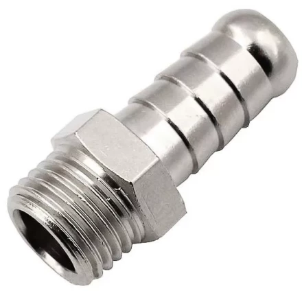 Штуцер наружная резьба 1/4" - ёлка d12 мм купить в Надыме