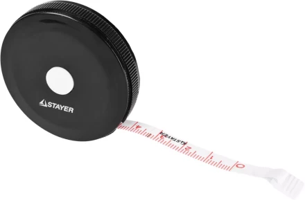 Рулетка компактная STAYER "MASTER" "СуперКомпакт" фиберглассовая, 1,5м 34251-1.5_z01 купить в Надыме
