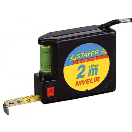 Рулетка STAYER &quot;NIVELIR&quot;, 2м 3408-2 купить в Надыме