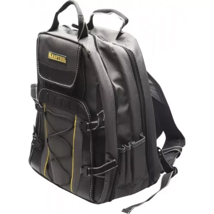 Рюкзак KRAFTOOL &quot;INDUSTRIE&quot; для инструмента, 2 внутренних отделения, 49 карманов размер 430х360х230мм 38745 купить в Надыме