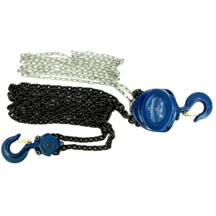 Таль цепная 5 т h подъема 3 м расстояние между крюками 600 мм Stels 51948 купить в Надыме