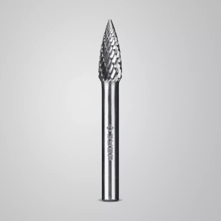 Зубр Твердосплавная борфреза G - парабола с острым углом, 8 х 20 мм (28806-8-20) купить в Надыме