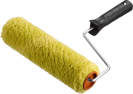 ЗУБР СИНТЕКС, 48 х 180 мм, бюгель 6 мм, ворс 18 мм, все виды ЛКМ, малярный валик (03515-18) купить в Надыме