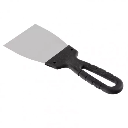 Шпательная лопатка из нержавеющей стали 80 мм пластмассовая ручка Россия 85134 купить в Надыме