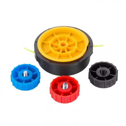 Катушка триммерная полуавтомат шестигранник HEX х 15/6, болт М6 правый, М8 правый, М8 левый Denzel 96365 купить в Надыме