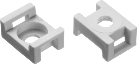 Площадки под хомут-стяжку усиленные ПХС-У белые нейлоновые серия МАСТЕР купить в Надыме