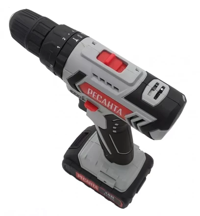 Дрель-шуруповерт аккумуляторная Ресанта ДА-18-2ЛК-У купить в Надыме
