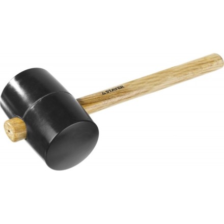 Киянка STAYER резиновая черная с деревянной ручкой, 1130г 20505-100 купить в Надыме