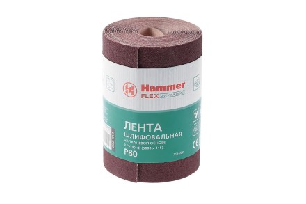 Лента шлифовальная в рулоне HAMMER Flex  216-002 купить в Надыме