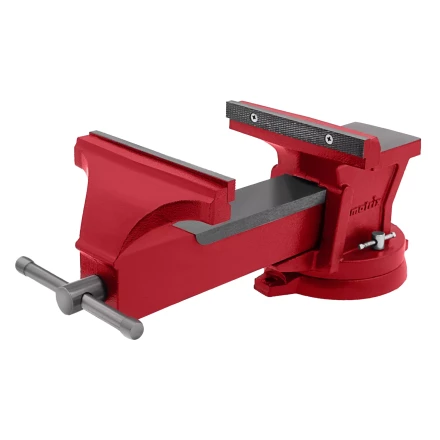 Тиски слесарные 200 мм поворотные с наковальней Matrix купить в Надыме