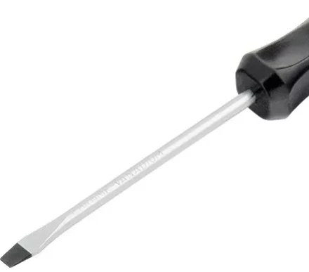 Отвертка Fusion SL8,0 х 250 мм CrV 3-х компонентная рукоятка anti slip MTX 114279 купить в Надыме