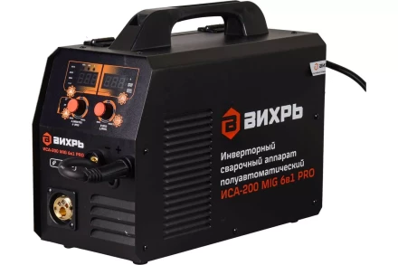 Сварочный полуавтомат ИСА-200 MIG 6в1 PRO Вихрь 65/185 купить в Надыме