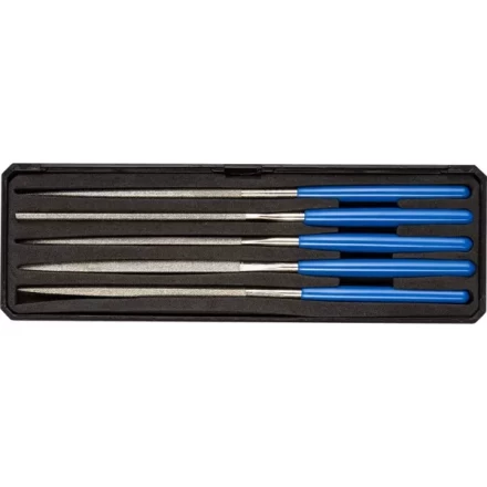 Набор ЗУБР "ЭКСПЕРТ" Надфили с алмазным напылением в пластиковом боксе, P 140, 160х80мм, 5 предметов 33388-160-H5 купить в Надыме