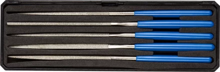 Набор ЗУБР "ЭКСПЕРТ" Надфили с алмазным напылением в пластиковом боксе, P 140, 160х80мм, 5 предметов 33388-160-H5 купить в Надыме