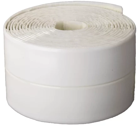 Лента бордюрная для ванн и раковин, STAYER Profi 12341-30-30, самоклеящаяся, профиль L, цвет белый, 30 х 30мм х 3,35м 12341-30-30 купить в Надыме