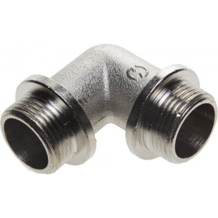 Уголок GENERAL FITTINGS с упором, никелированная латунь, ш/ш, 3/4&quot; 51072-S/S-3/4 купить в Надыме