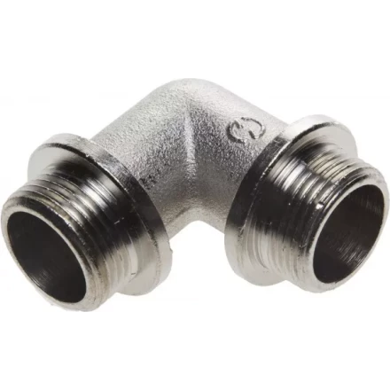 Уголок GENERAL FITTINGS с упором, никелированная латунь, ш/ш, 3/4" 51072-S/S-3/4 купить в Надыме