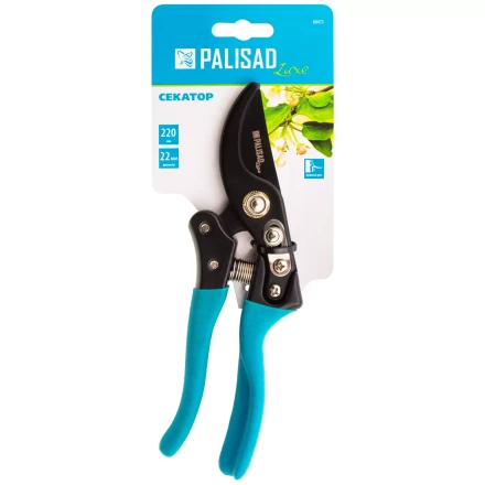 Секатор прямого реза Palisad, 220 мм, алюминиевые рукоятки, Luxe 60473 купить в Надыме