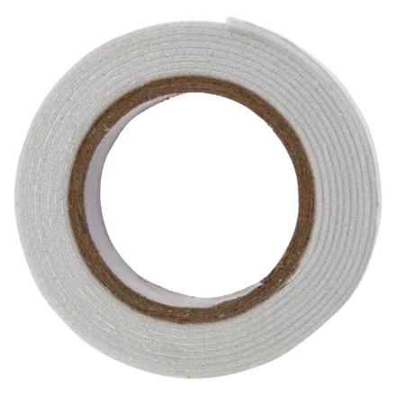 Лента клейкая на вспененной основе, двусторонняя, белая, 19 мм х 1.5 м Matrix 89079 купить в Надыме