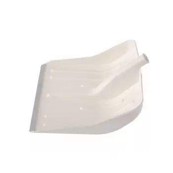 Лопата снеговая белая 400 х 420 мм без черенка пласт. алюм. окантовка СИБРТЕХ Россия 61615 купить в Надыме