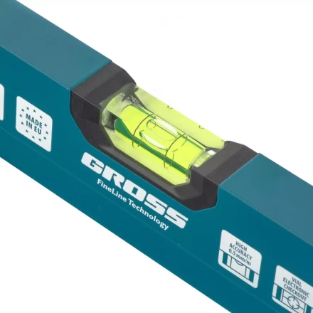 Уровень алюминиевый 400 мм 2 глазка Handwerker  Gross 33900 купить в Надыме