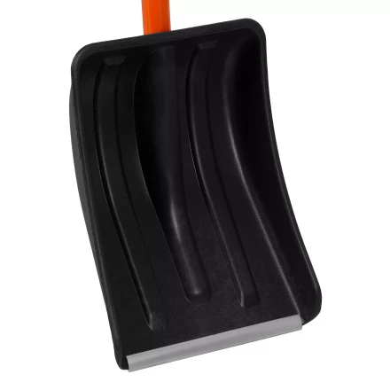 Лопата для уборки снега полипропиленовая Stels, 275х365х790 мм, стальной черенок, Россия, 61654 купить в Надыме