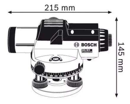 Нивелир оптический BOSCH GOL 26 D купить в Надыме