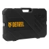 Набор инструментов Denzel 15804, 1/2", 1/4", CrV, S2, пластиковый кейс, 122 предмета купить в Надыме