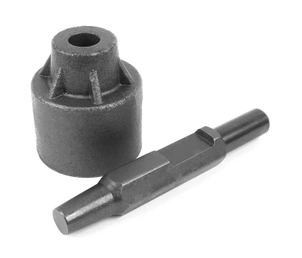 Насадка для отбойного молотка MESSER для забивания труб. Диаметр 80 мм.  НЕХ-30 купить в Надыме