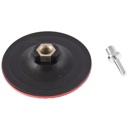 Насадка для дрели и УШМ с липучкой 115 мм твердая MATRIX артикул 76229 купить в Надыме