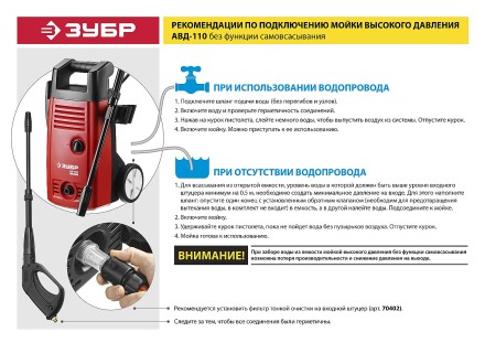 Мойка высокого давления АВД-110 серия МАСТЕР купить в Надыме