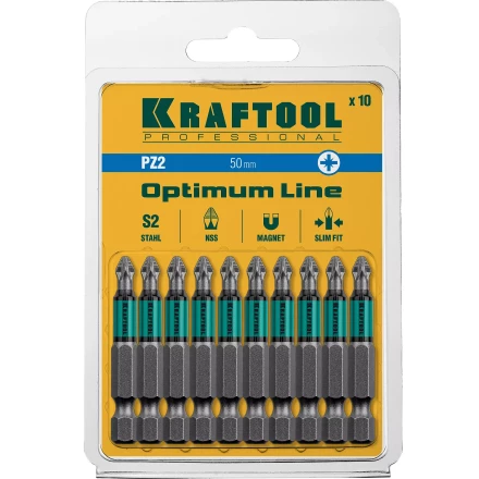 Биты KRAFTOOL OPTIMUM PZ 26124-2-50-10 купить в Надыме